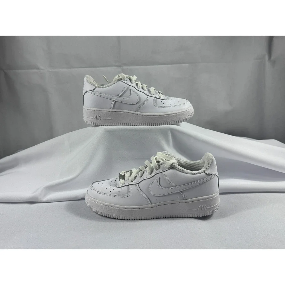 Nike‎ Air Force 1 LE GS Size 7Y, Women's Size 8.5 Triple White DH2920-111